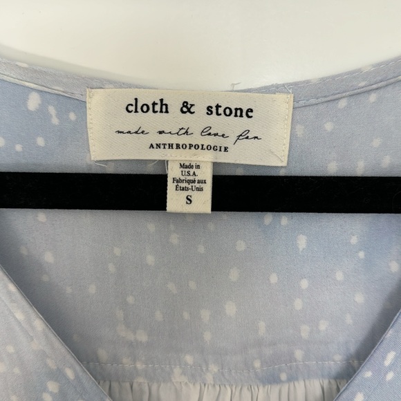 Anthropologie Cloth & Stone Blue Dress - Picture 2 of 8